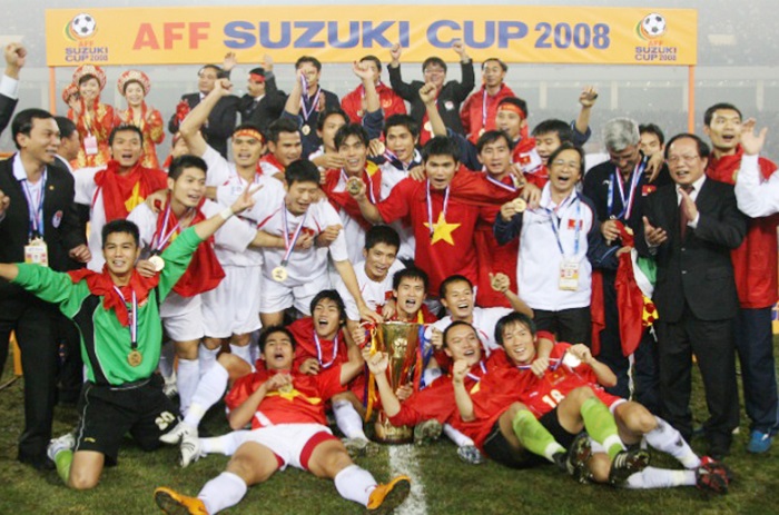 Đội tuyển Việt Nam vô địch AFF Cup lần đầu năm 2008