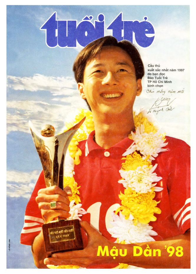 Lê Huỳnh Đức nhiều lần đạt giải thưởng lớn trong bóng đá Việt Nam